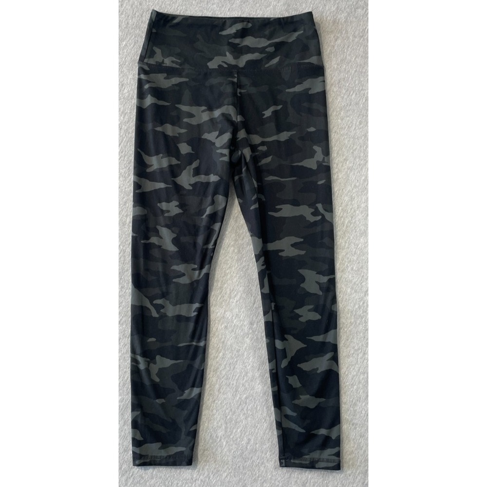 Zobha Leggings Womens Large Multicolor Camouflage Athletic Fit Gym Gear Running